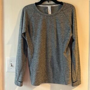 New Balance‎ Women's Gray Long Sleeve Athletic Shirt Size M